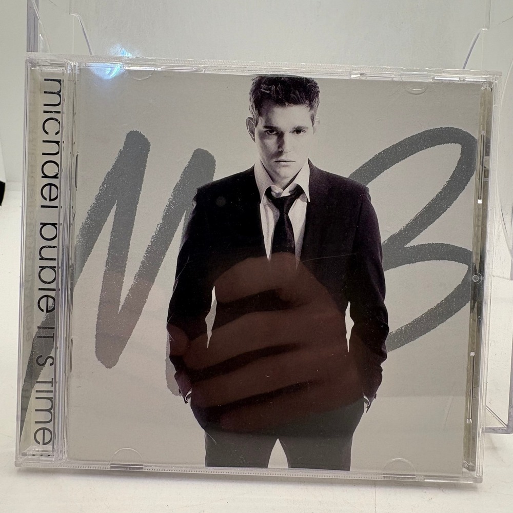 Michael Buble It's Time CD 2005 Reprise Records 48946-2 Jazz Pop Vocal Crooner